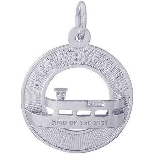NF Maid Of The Mist Charm - 14K White Gold - 10-8803
