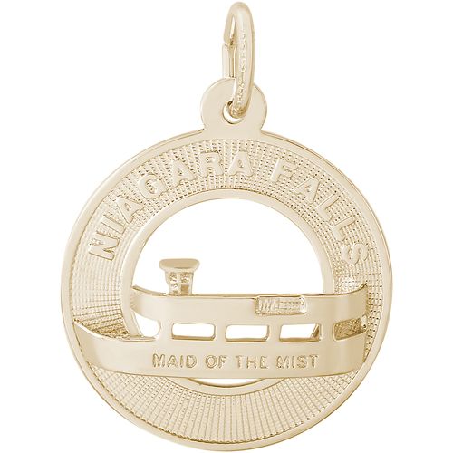 NF Maid Of The Mist Charm - Gold Plated - 10-8803