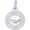 Niagara Falls Charm - 14K White Gold - 10-8815-wg