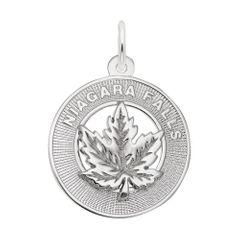 Niagara Falls Maple Leaf Ring Charm - 10-4112
