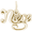 Niece Charm 10K Gold - 10-2266