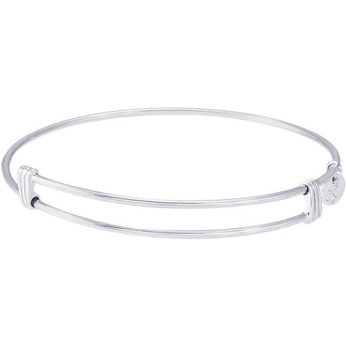 Noble Expandable Bangle Bracelet - Sterling Silver 7 Inch - 20-511-7-s
