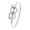 NOLA New Orleans 4mm All Dat Jazz Bracelet W/14ky Musical Notes & Fleur - NOJZC470
