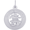 Nova Scotia Inukshuk Charm - Sterling Silver