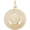 Nova Scotia Shell Charm - Gold Plated