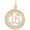 Number 16 Charm 14K Gold - 10-2895-16