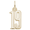 Number 19 Charm 10K Gold -10-1762-19-10k
