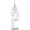 Number 2 Charm - Sterling Silver - 10-1761-2