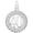 Number 40 Charm - 14K White Gold - 10-2895-40