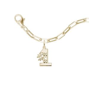 Number One Mom Bracelet Set - Gold Plated - 27-6179-320-GP