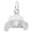 Nurse's Cap Charm 14K While Gold - 10-561-0-14KW
