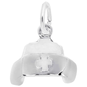 Nurse's Cap Charm Sterling Silver - 10-561-0-SS