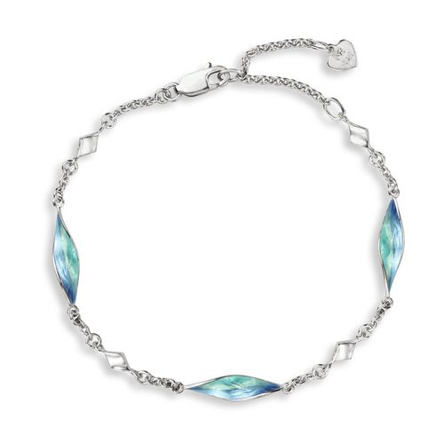 Ocean Aurora Bracelet, Sterling Silver - NA0446C
