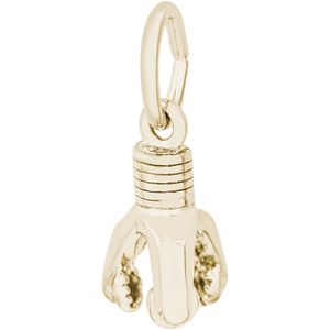 Oil Drill Charm - Gold Plated - 10-3018
