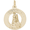 Oklahoma Charm Gold Plated - 10-3795