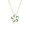 Opal Floating Plumeria Pendant 13mm, Hawaiian Inspired  Pendant, PCP-0052/YG