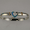 Opal Heart Hook Bracelet - Sterling Silver & 14K Gold 6mm 8 Inch