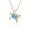 Opal Turtle Pendant 20mm, Hawaiian Inspired  Pendant, STP-0026O/RG