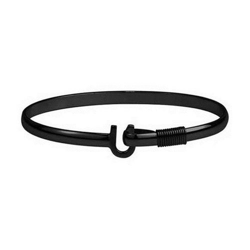 Original Hook Bracelet Black Titanium 4mm