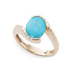 Turquoise Yellow Gold Rings
