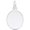 Oval Disc Charm Silver - 10-4770