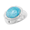 Oval Larimar Rings 7.0  - MAL98SR70