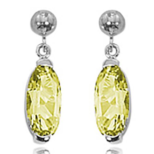 Oval Oro Verde Earrings - Sterling Silver