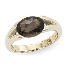 Quartz Yellow Gold Rings