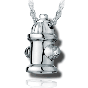 Pacific Urns Pet Cremation Necklace Fire Hydrant
