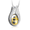 Pacific Urns Jewelry For Ashes Family Pendant 1+2 2 Tone