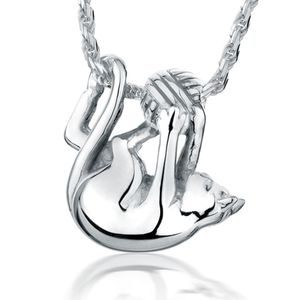 Pacific Urns Pet Cremation Necklace Kitten and Yarn