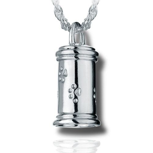 Pacific Urns Pet Cremation Necklace Large Pet Traditional
