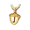 Pacific Urns Necklace For Ashes Acorn 10K In Yellow Gold