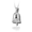 Pacific Urns Necklace For Ashes Angel's Bell In Sterling Silver
