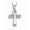 Pacific Urns Necklace For Ashes Ankh Cross In Sterling Silver