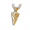 Pacific Urns Necklace For Ashes Arrow Head 10K In Yellow Gold