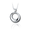 Pacific Urns Necklace For Ashes Circle Pendant 10K In Yellow Gold