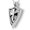 Pacific Urns Necklace For Ashes Defender Cross 14K In Yellow Gold