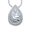 Pacific Urns Necklace For Ashes Dove And Star In Sterling Silver