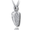 Pacific Urns Necklace For Ashes Free Rider In Sterling Silver