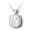 Pacific Urns Necklace For Ashes Haida Wolf In Sterling Silver