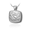 Pacific Urns Necklace For Ashes Heron Cushion 14K In Yellow Gold