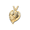 Pacific Urns Necklace For Ashes Leaves And Berries 10K In Yellow Gold - 10203-10kY