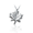 Pacific Urns Necklace For Ashes Maple Leaf In Sterling Silver