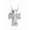 Pacific Urns Necklace For Ashes Moline Cross In Sterling Silver