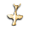 Pacific Urns Necklace For Ashes Peace Dove 10K In Yellow Gold