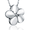Pacific Urns Necklace For Ashes Plumeria In Sterling Silver