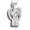 Pacific Urns Necklace For Ashes Praying Angel In Sterling Silver