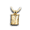 Pacific Urns Necklace For Ashes Sand Dune 10K In Yellow Gold - 10706-10kY