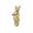 Pacific Urns Necklace For Ashes Seahorse 10K In Yellow Gold